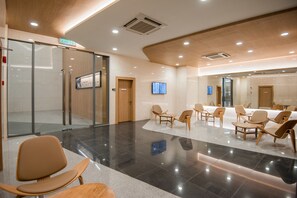Lobby sitting area