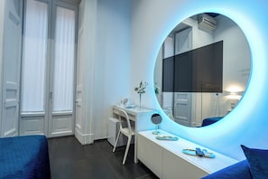 1 Schlafzimmer, Zimmersafe, Schreibtisch, Verdunkelungsvorhänge