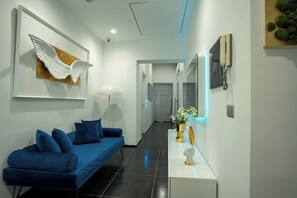 Sala de estar en el lobby