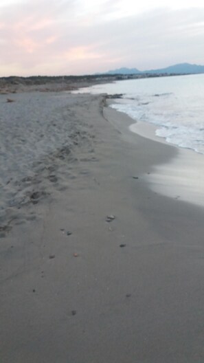 Tæt på stranden