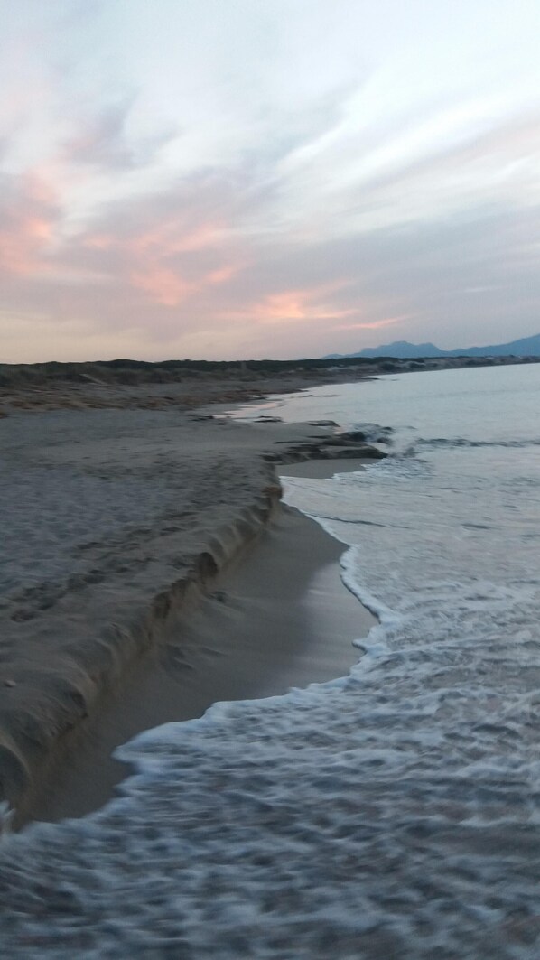 Tæt på stranden