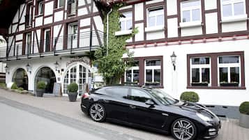 Fassade der Unterkunft