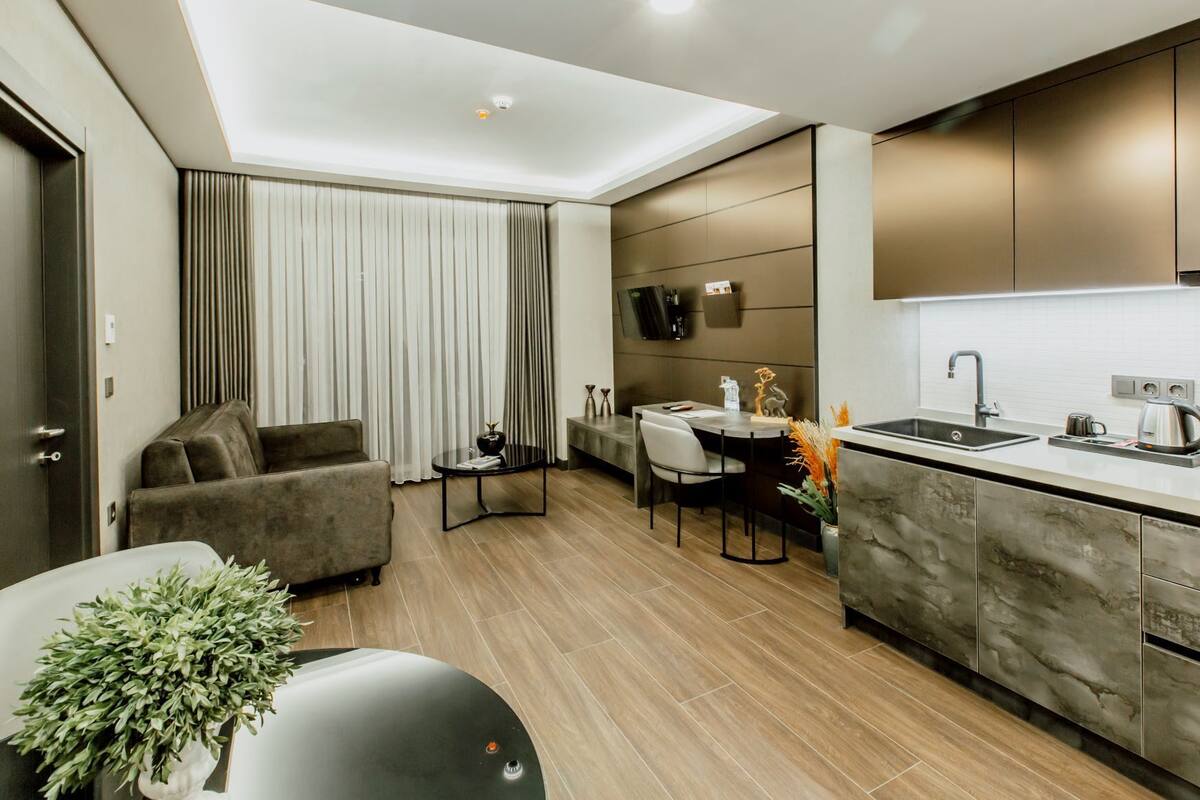 1 + 1 LOFT SUIT | Bộ đồ giường cao cấp, minibar, két bảo mật tại phòng