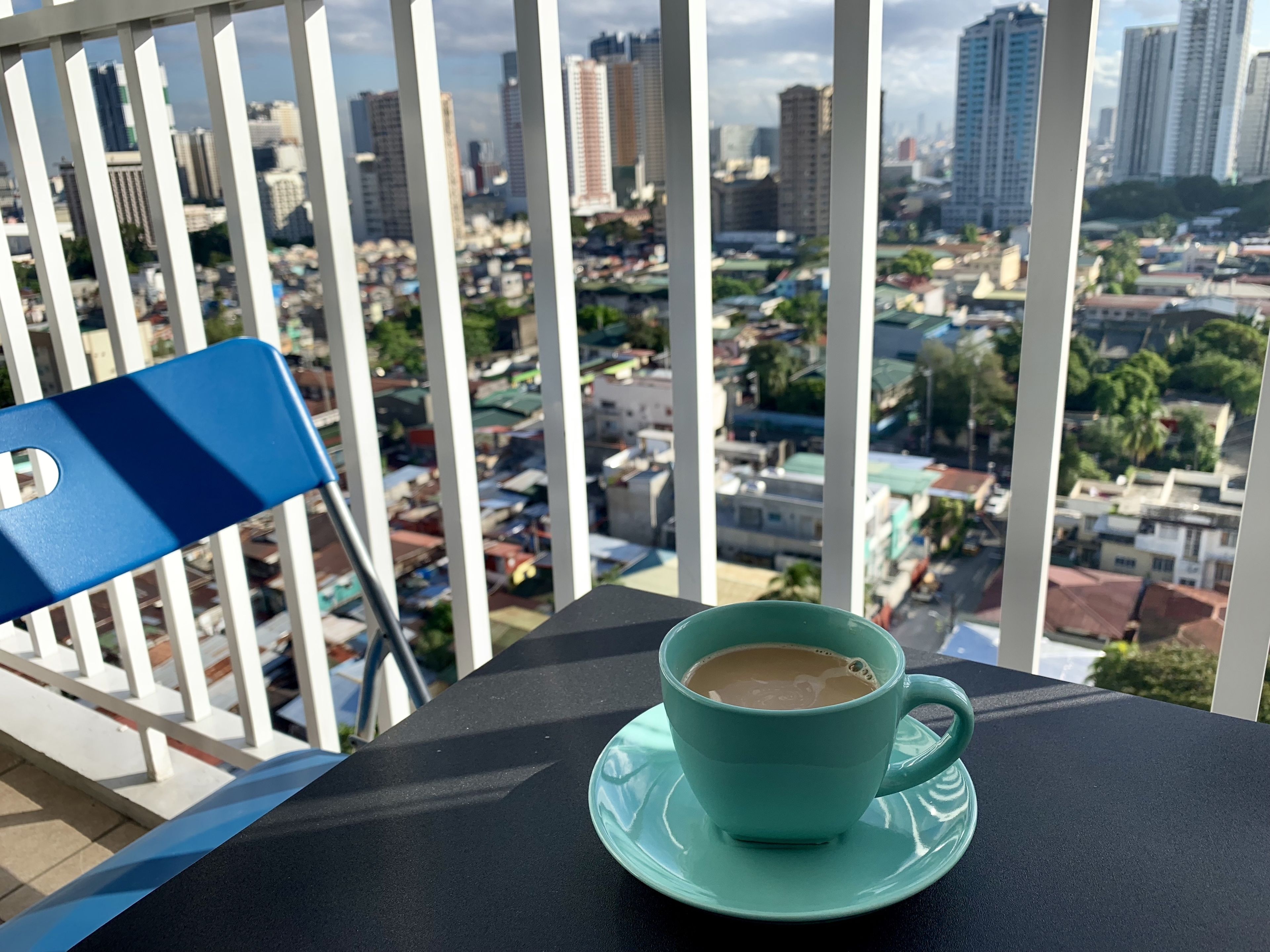 Family Studio, 1 Double Bed with Sofa bed, Balcony, City View | View from room