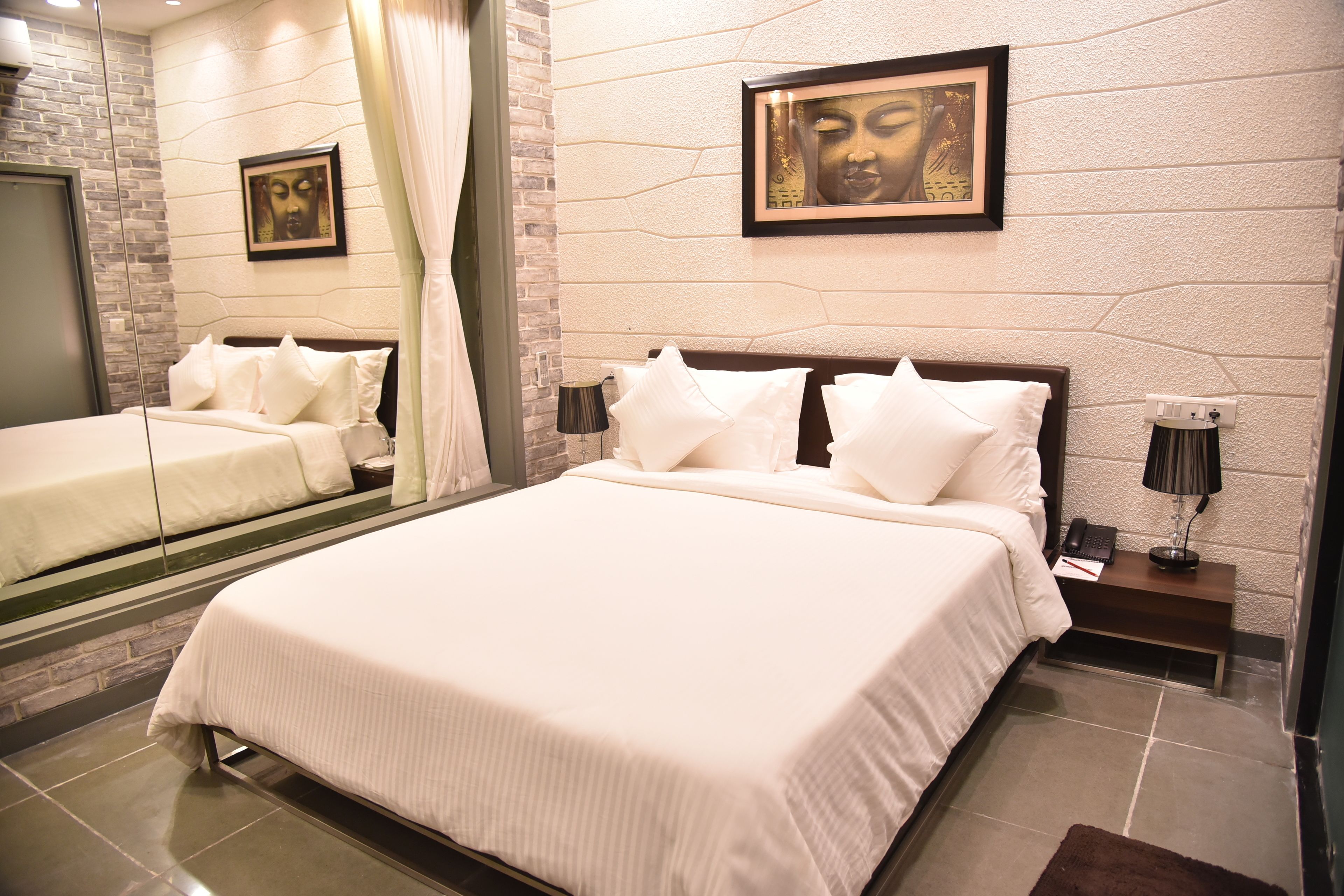 디럭스룸, 킹사이즈침대 1개 | 객실에서 보이는 전망