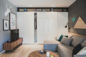 Comfort Apartment | Living area - Apartamenty Gdańsk-Old Town Szafarnia 6a (Gdansk)