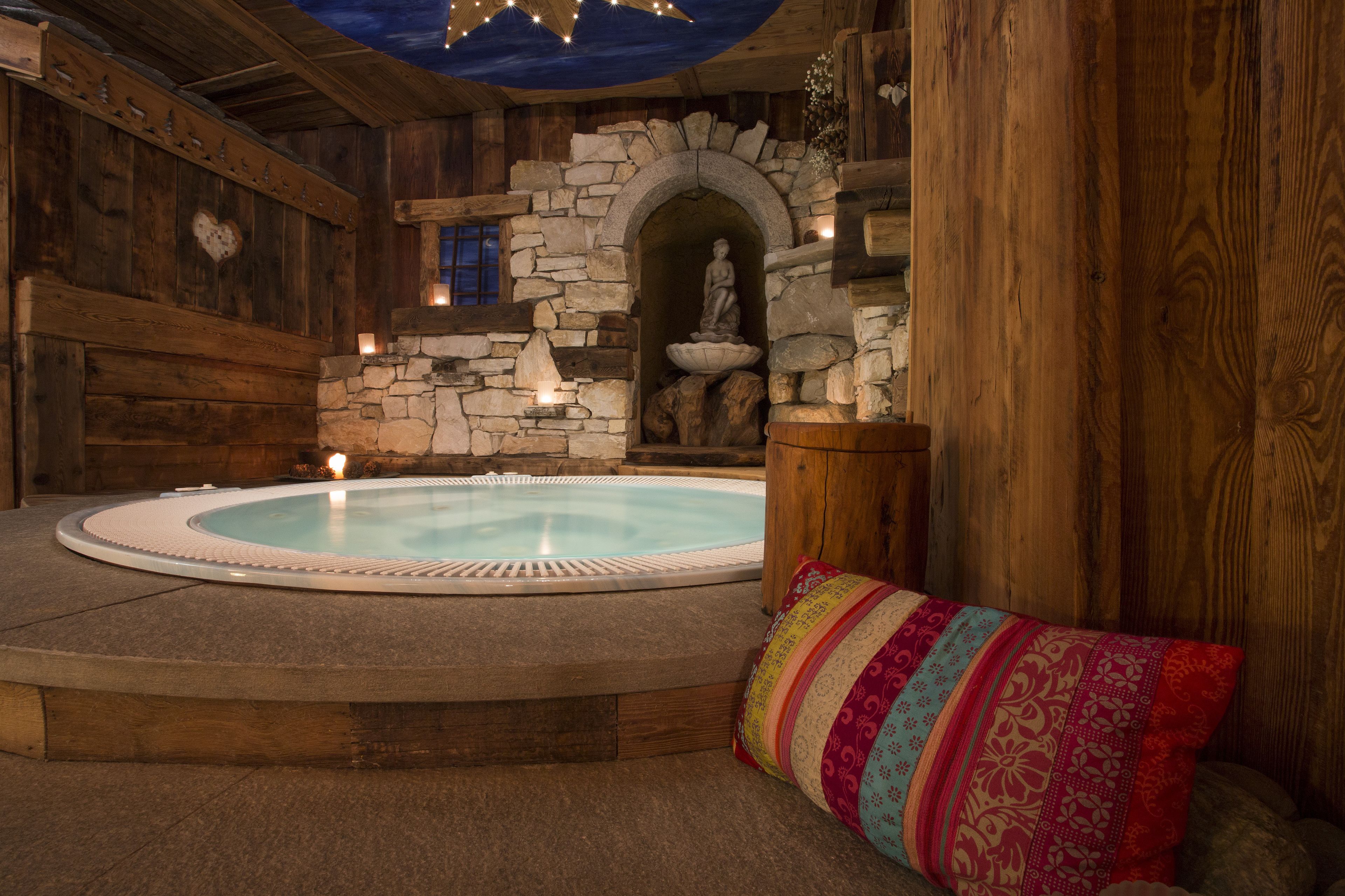 Bain à remous intérieur