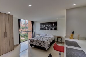 公寓 | 特色装修、熨斗/熨衣板、免费 WiFi、床单