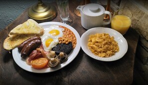 Gratis engelsk frukost varje dag