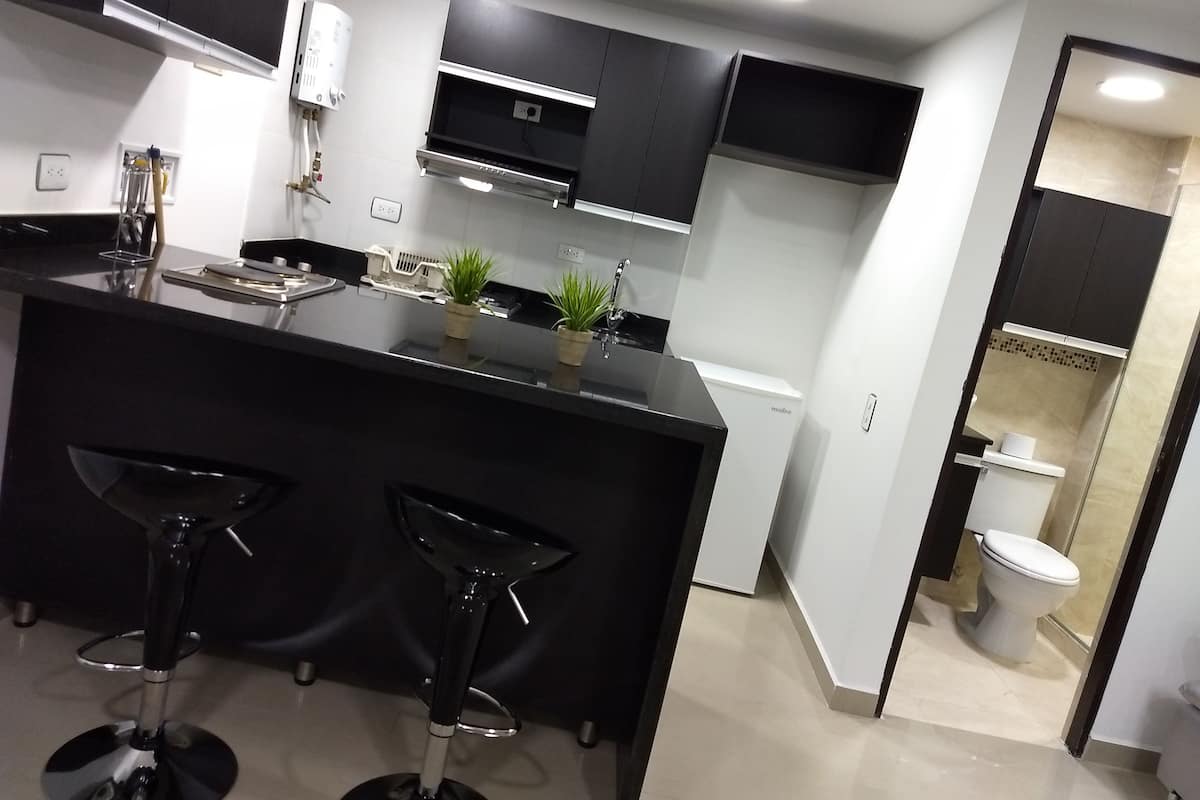 Fridge, microwave
