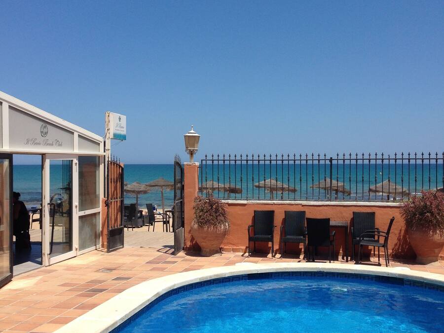 Alberca al aire libre