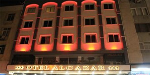 Front of property – evening/night