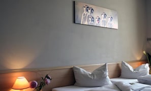 In-room safe, desk, laptop workspace, blackout drapes - Bavaria Safari Hotel (Dachau)