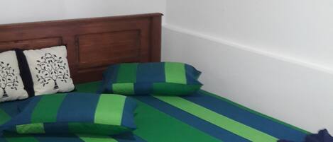 Premium bedding, desk, free wired internet