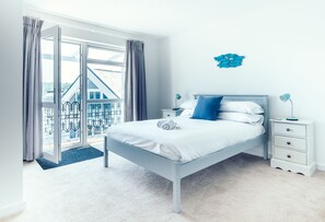 Suite Studio Deluxe, plusieurs lits, cuisine, vue mer