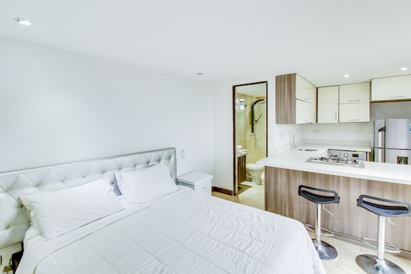 Apartamento | Cortinas blackout, roupa de cama