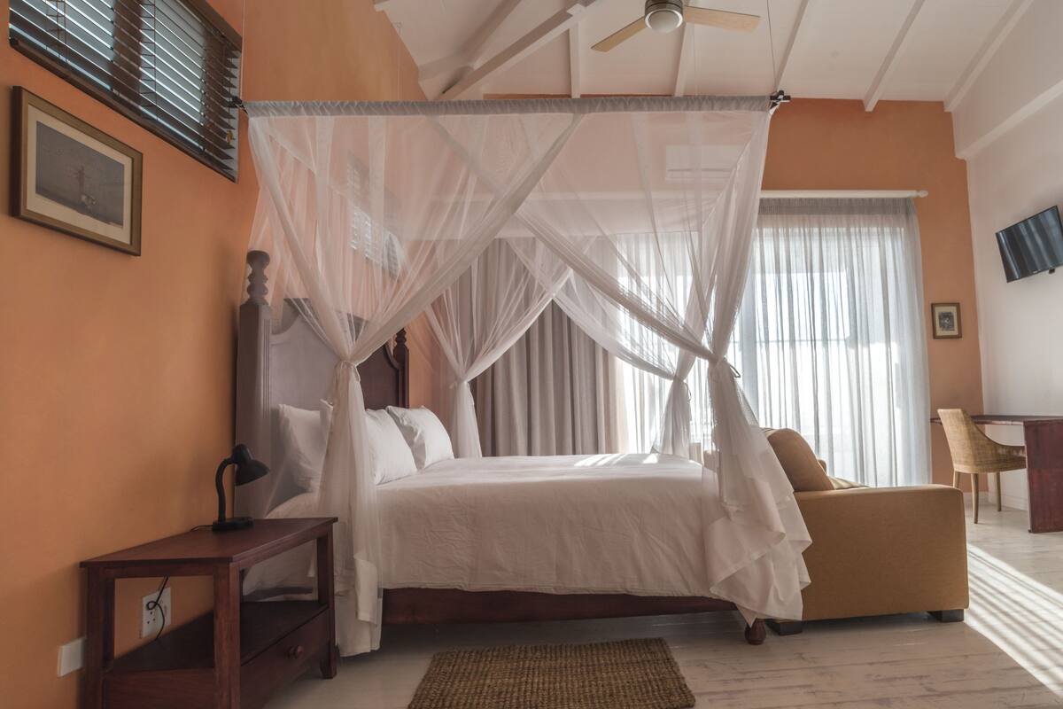Deluxe Double Room | Cadar kapas Mesir, peralatan tempat tidur premium 