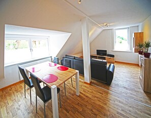 Living area - FeWo Lerbachtal (Osterode am Harz)