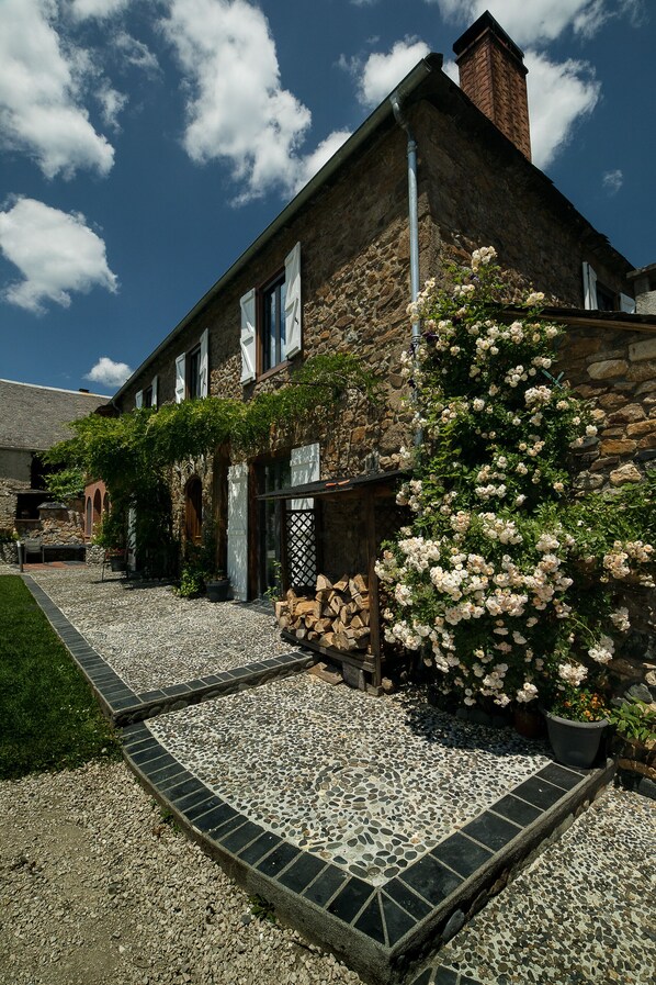 Façade de l’hébergement