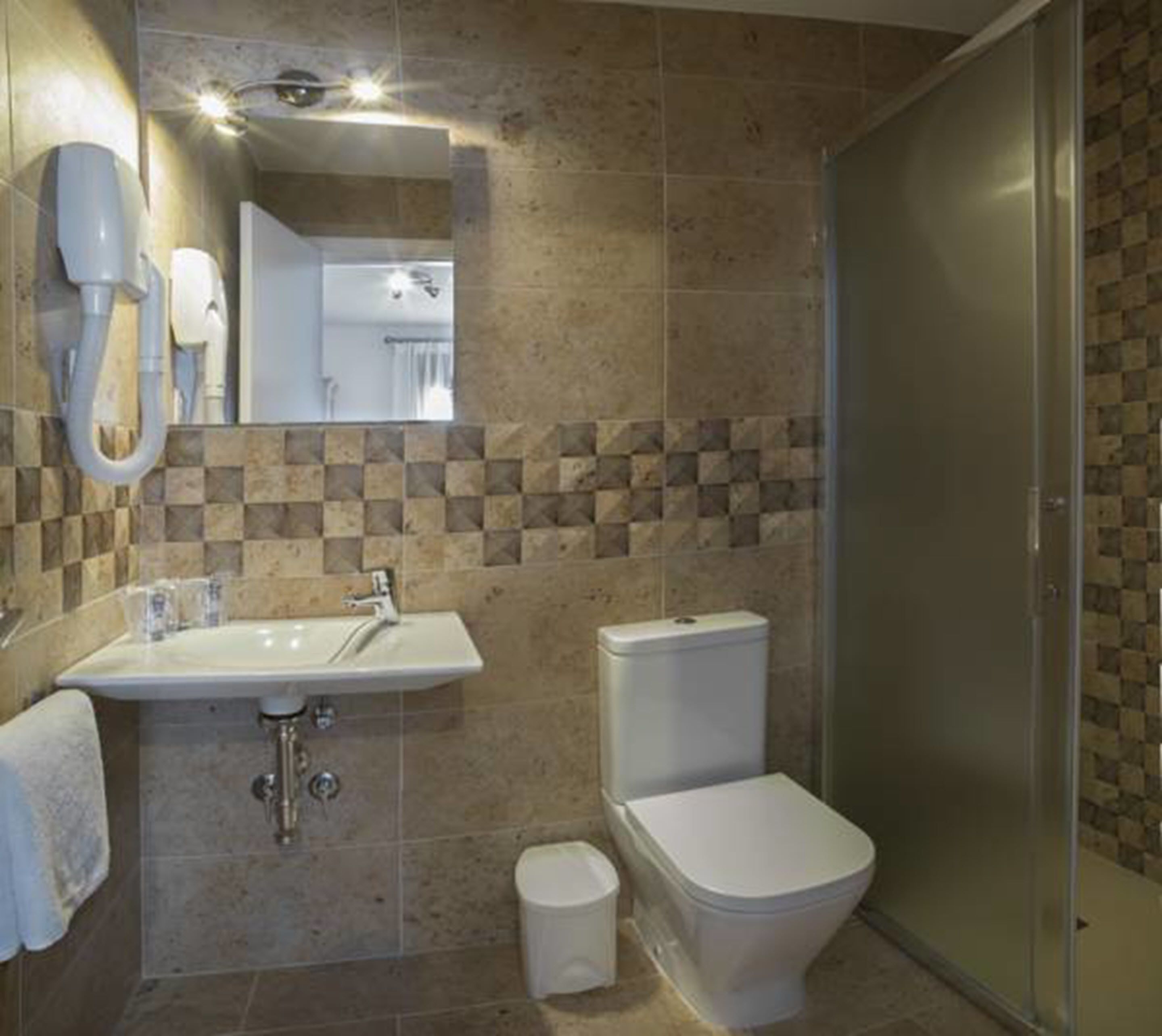double or twin room | bathroom | deep-soaking bathtub, free toiletries, bidet, towels