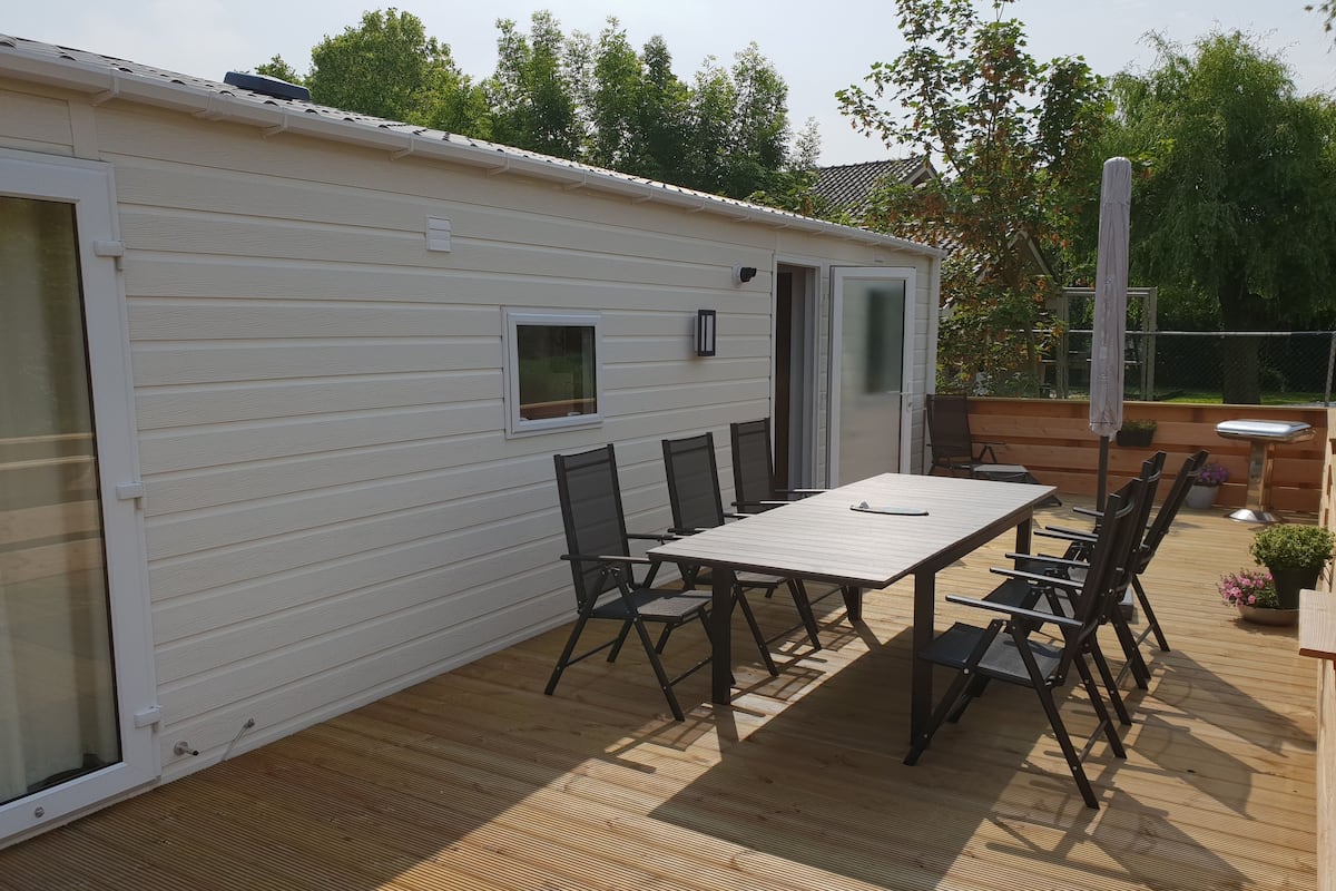 Mobile Home, 2 Bedrooms (Summersun 2) | Terrace/patio