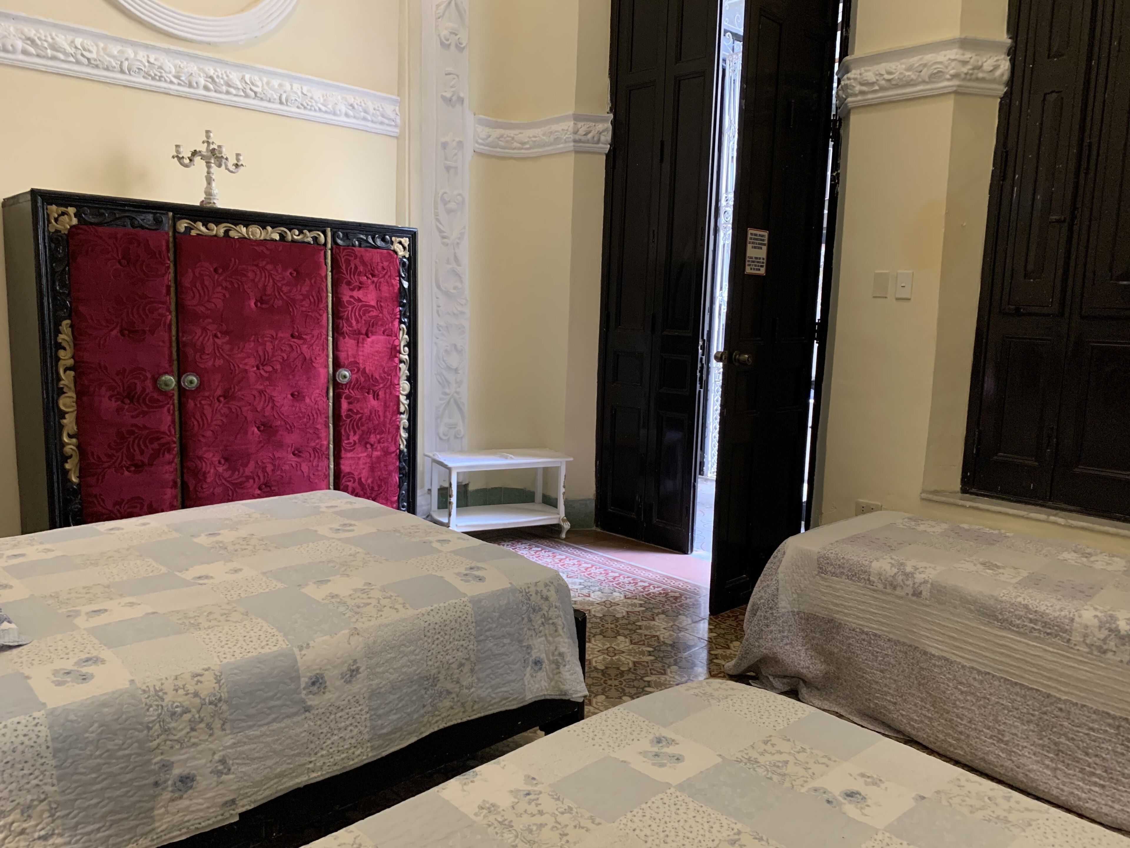 family room | premium bedding, in-room safe, individually decorated, bed sheets