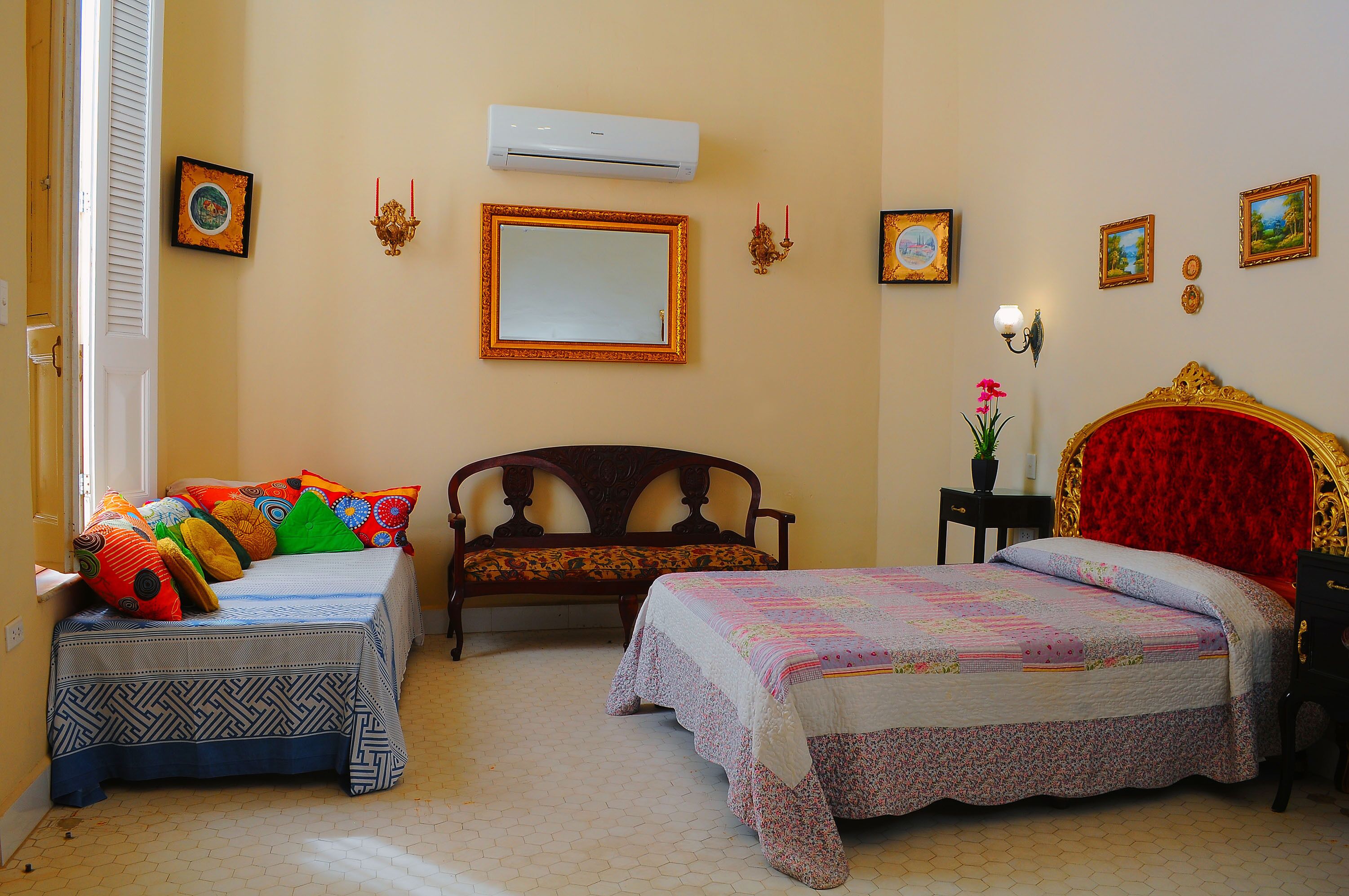 executive triple room | premium bedding, in-room safe, individually decorated, bed sheets