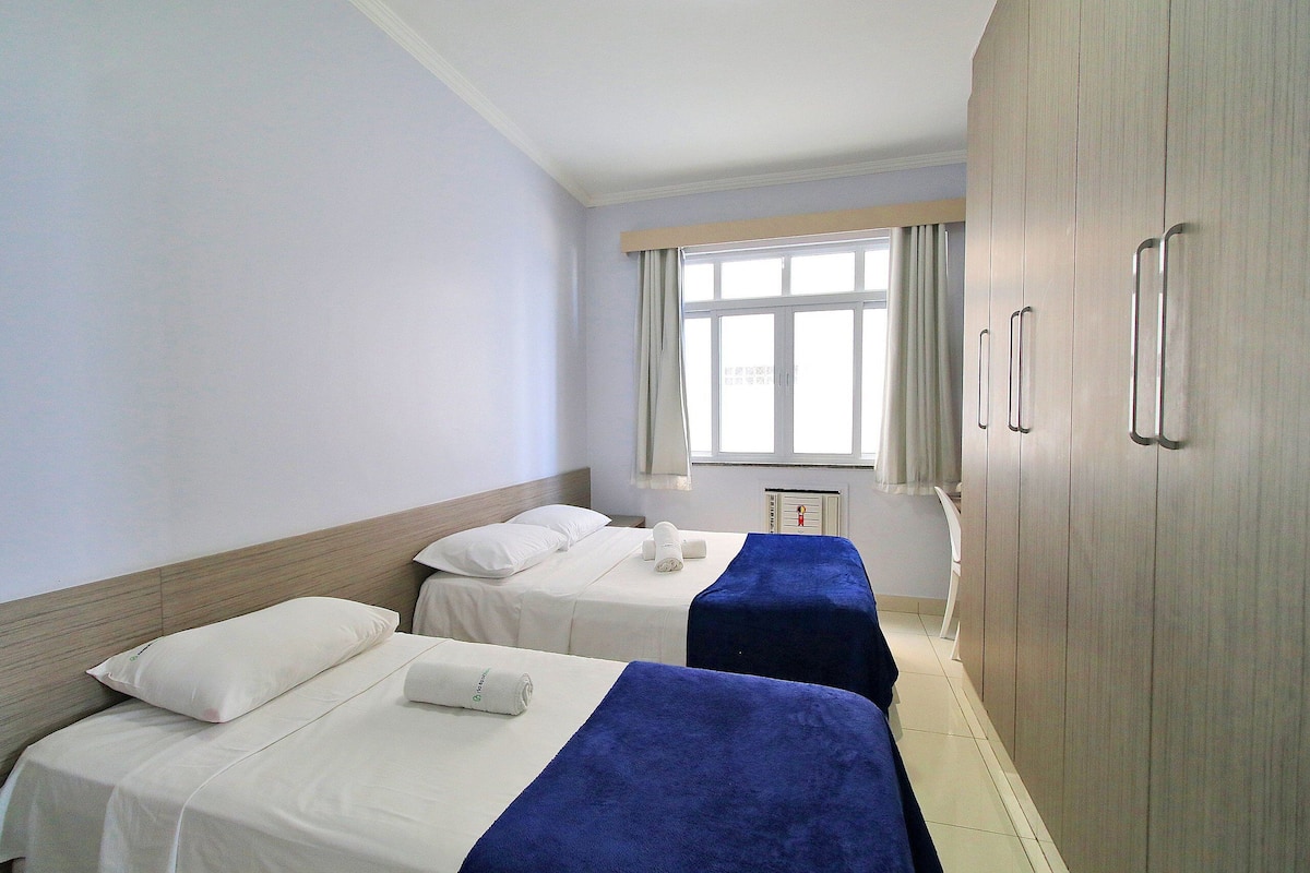 Apartamento panorâmico | 1 quarto, roupas de cama de algodão egípcio, roupas de cama premium