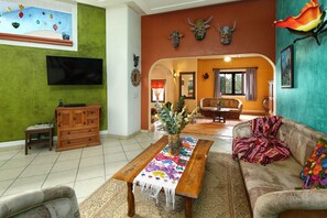 Sala de estar en el lobby