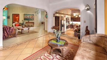Sala de estar en el lobby