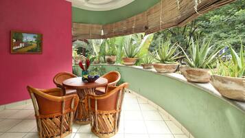 Habitación superior | Terraza o patio