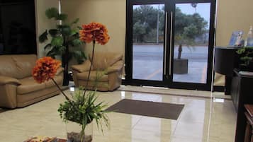 Sala de estar en el lobby