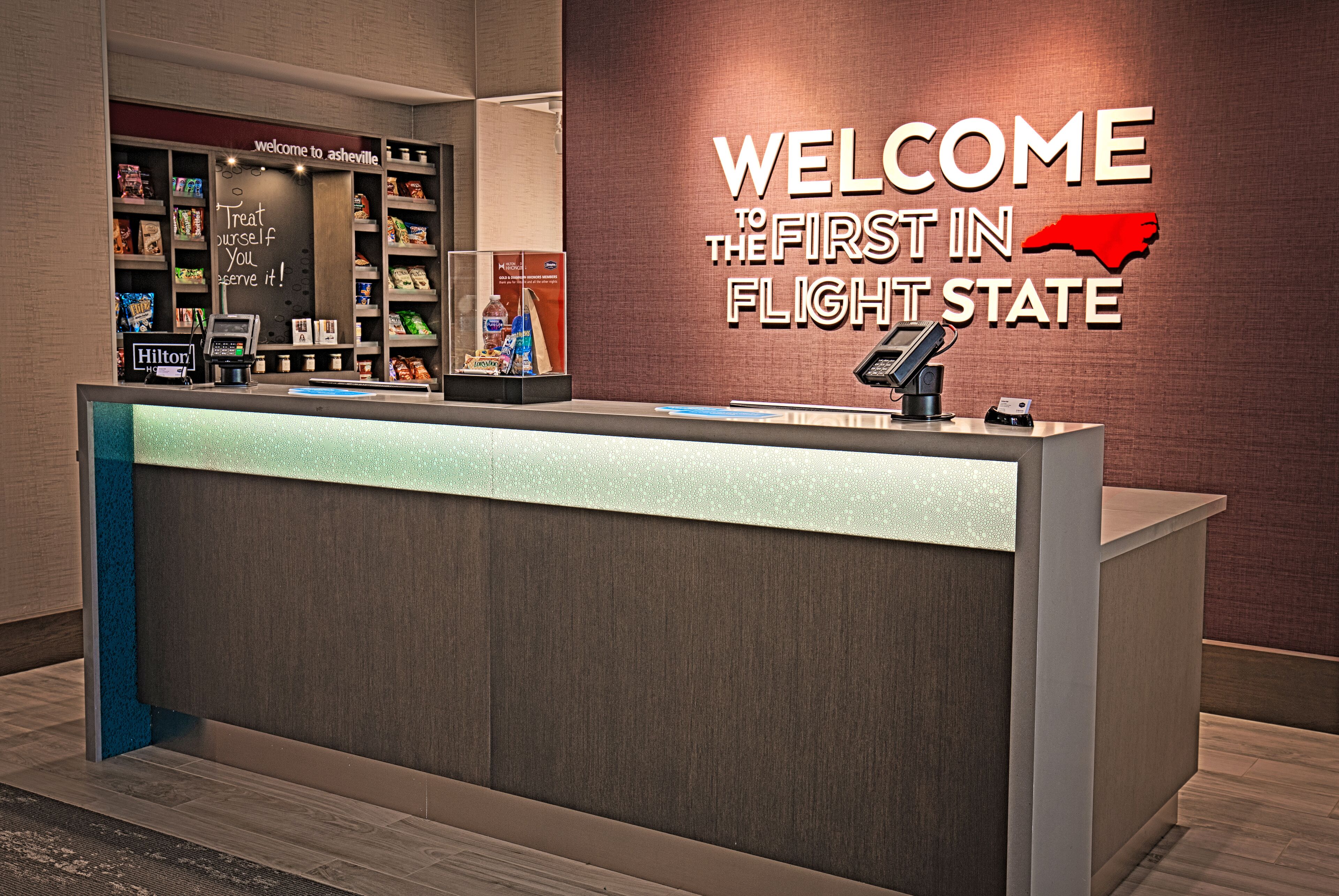 check-in/check-out kiosk