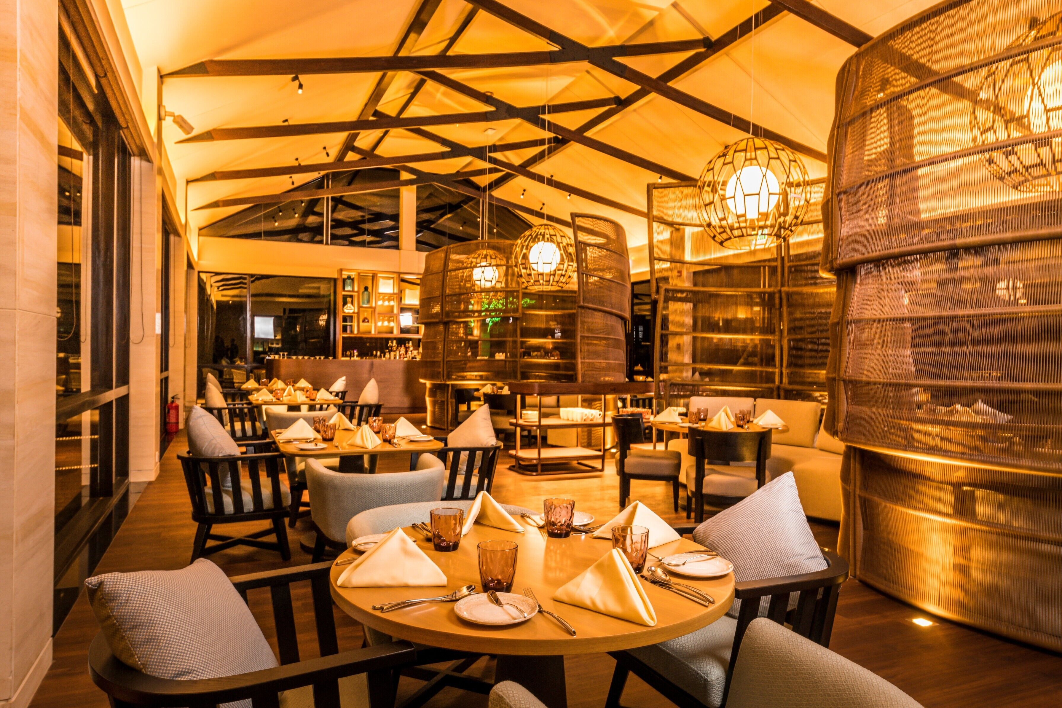 3 restaurants, breakfast, lunch served; local and international cuisine