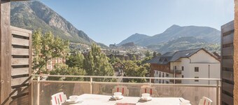 3-room duplex with parking in Briançon - 6 ppl, wifi, pets allowed