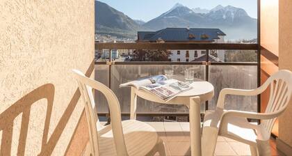 Appartement 2P, balcon sud, proche Prorel et centre, 4-6 pers., ski, 2 étoiles, Briançon
