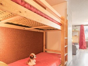 WiFi - Bright studio 4 pers., south balcony, parking - Serre-Chevalier (Saint-Chaffrey)