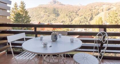 Gemütliches Studio in Serre-Chevalier, ideal für 4 Personen, nahe Skiliften.
