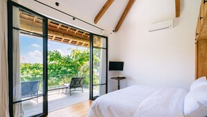 1 habitación y ropa de cama de alta calidad
