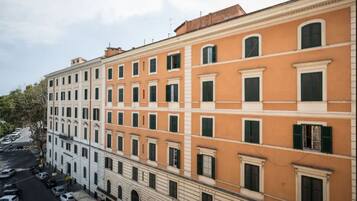 Blick von der Unterkunft