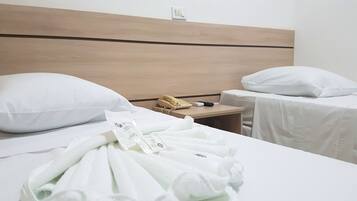 Quarto casal ou duplo standard | 1 quarto, frigobar, escrivaninha, Wi-Fi de cortesia