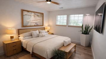 4 bedrooms, iron/ironing board, travel crib, free WiFi