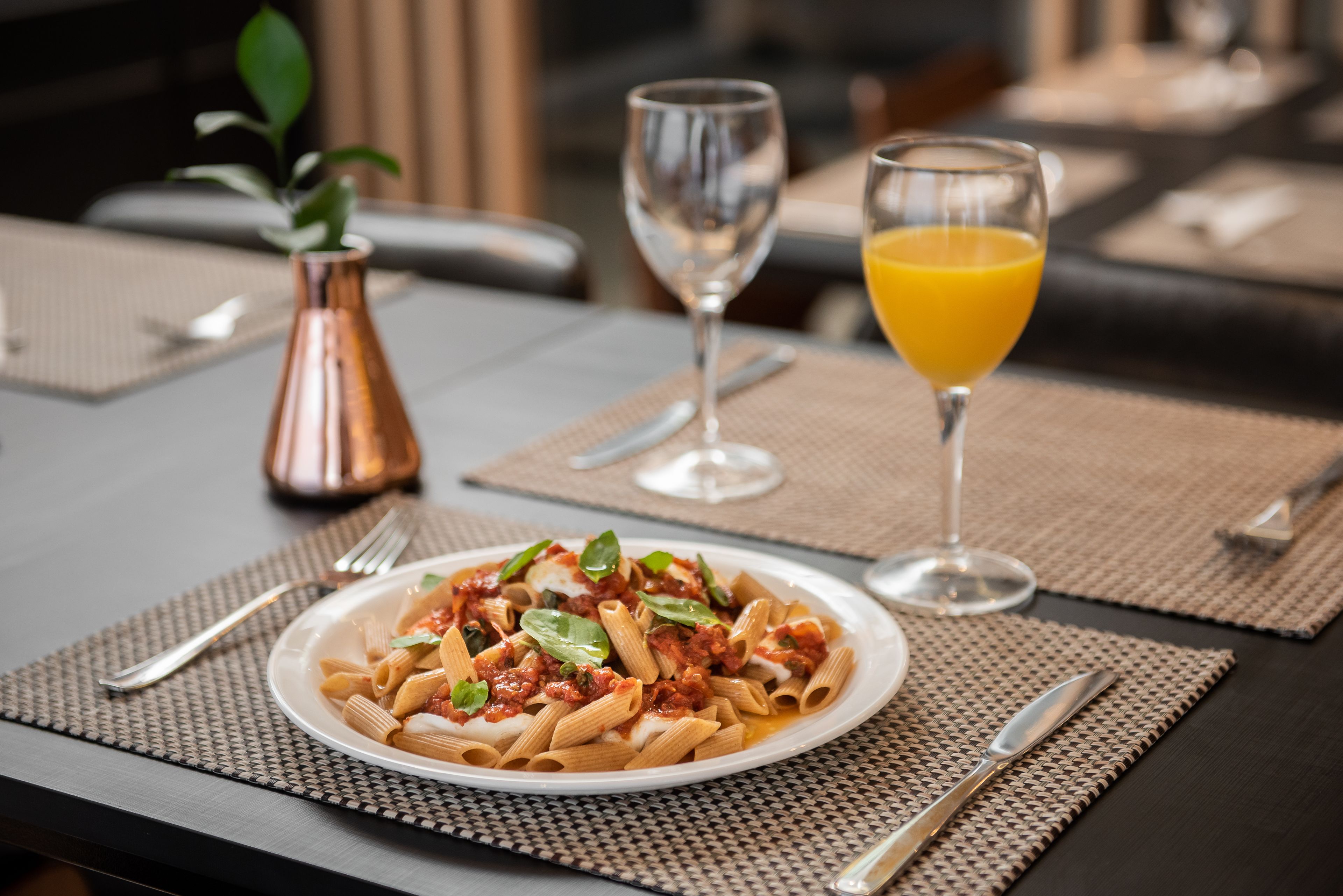 lunch and dinner served