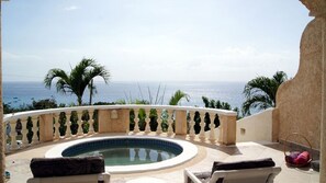 Outdoor pool - Luxury 5 BR villa near Beach- Breathtaking Coastal View, 2 pools, Wifi,A/C,staff (Checker Hall)