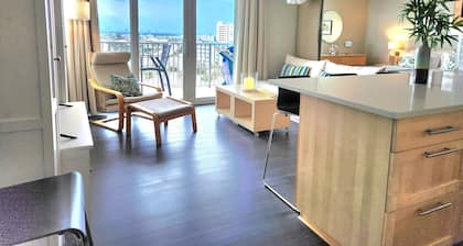 Great 9th Floor Views and Just 103 Yards from the Beach!