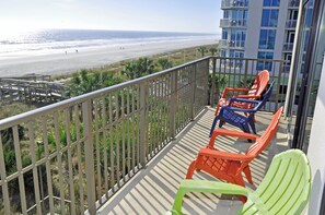 Property grounds - Oceanfront Springs Towers 406 3BR/2BA Condo With Pool, Hot Tub and More! (NO. MYRTLE BEACH)