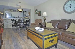 TV - 3BR Oceanfront Condo: Pools, Hot Tub, & More! (Myrtle Beach)