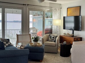 Smart TV, books, music library