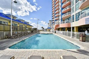 Pool - Oceanfront Prince Resort 2BR/2B Condo Pools, Lazy River and Kiddie Pool, (NO. MYRTLE BEACH)