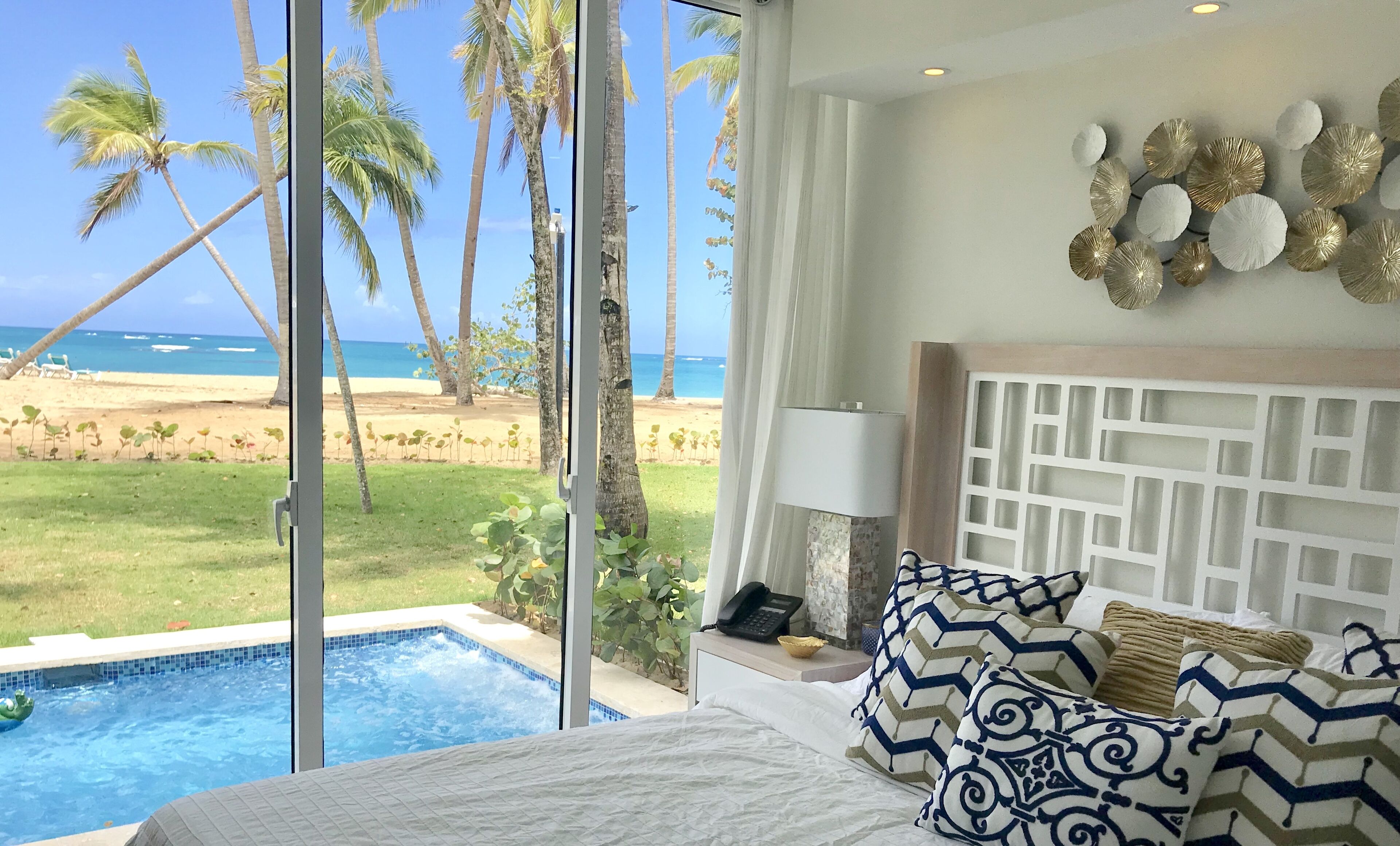 2 bedrooms, in-room safe, iron/ironing board, WiFi
